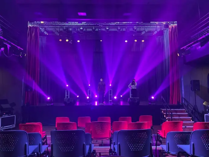 Lighting System in Action with Chrome Event Empire