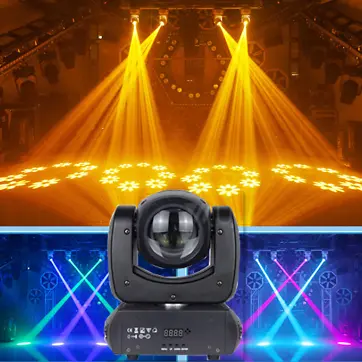 LED Moving Head Light RGBYW / Wash / Sharpie