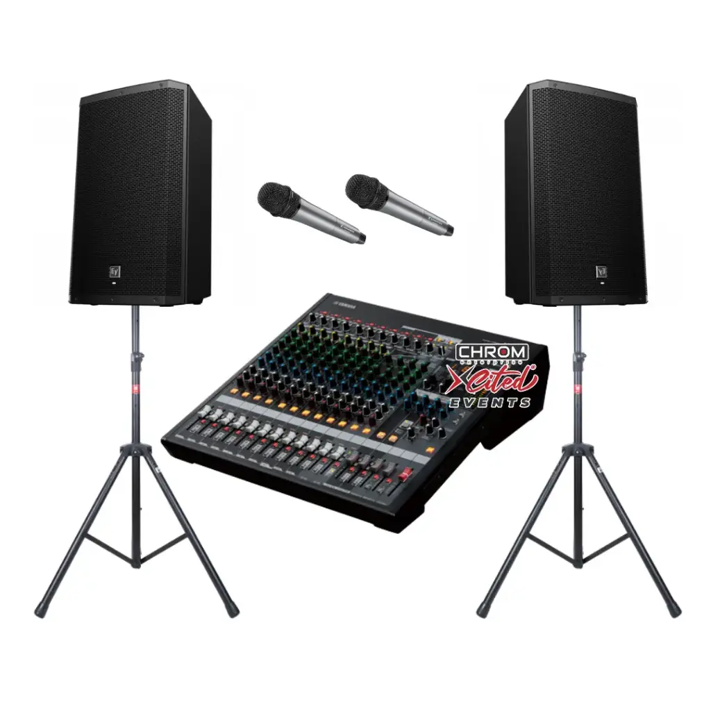 PA System Standard 2 Speaker 12"